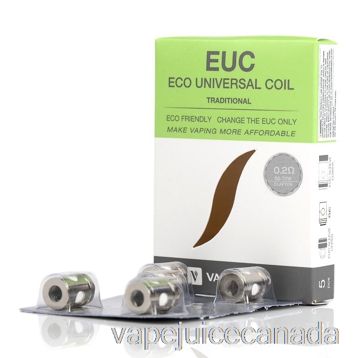 Vape Canada Vaporesso EUC Replacement Coils 0.2ohm Traditional EUC Clapton